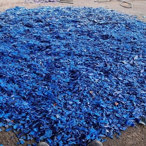 Exportateur en gros de déchets de fûts bleus en HDPE recyclé, en ballots/en vrac, granulés de HDPE/flakes de fûts bleus en HDPE, prix à la tonne - Product Image 2