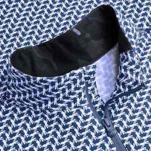 Sweat à capuche décontracté personnalisé à quart de fermeture éclair pour hommes couleur unie col montant coupe régulière sweat à capuche pour hommes - Product Image 4