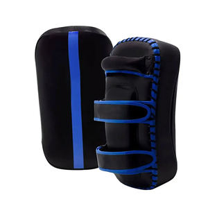 Vente en gros personnalisé OEM Muay Thai Kick Pads Protecteur de boxe Rembourrage lourd Thai Pads Arts martiaux Taekwondo Training - Product Image 1