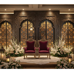 Escenario Real Indio Rajwada para Bodas Tradicionales, Escenario de Boda Real Inspirado en los Mughal, Venta de Fábrica en EE. UU., Australia - Product Image 2