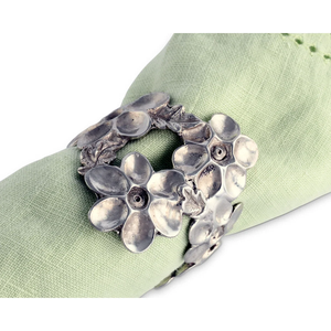 Produits les plus vendus Taille personnalisée Couleur et logo Métal Acier inoxydable Or Fini Anneau de serviette Mariages Occasion Utilisation - Product Image 2