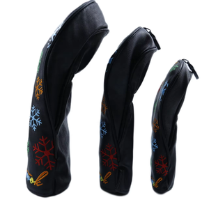 OEM diseño personalizado PU cuero Golf Driver Cover venta al por mayor Golf Club Head Covers - Product Image 3