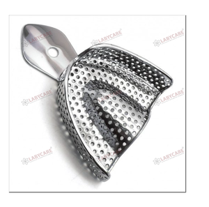 Bandeja de impresión dental estándar Bandeja duradera y reutilizable para impresiones dentales precisas en procedimientos clínicos y de laboratorio - Product Image 1