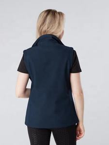 <b>Women</b> Soft Shell Fleece Vest Outdoor Equestrian <b>Sleeveless</b> <b>Jacket</b> with Custom logo - Product Image 3