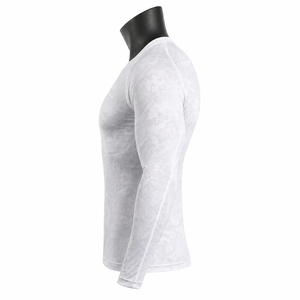 Men's Breathable <b>Long</b> <b>Sleeve</b> Compression Shirt Camo Gym Fitness Tight <b>Base</b> <b>Layer</b> Sportswear Custom OEM Wholesale - Product Image 4