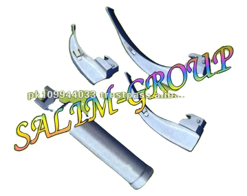 Mac Laryngoscope set Surgical & Veterinary Instruments