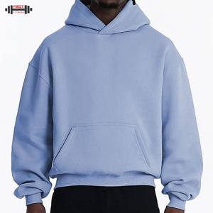 Ropa de calle French Terry Baggy, sudaderas con capucha de la mejor calidad, logotipo personalizado, forro polar de gran tamaño, sudadera esencial de peso pesado personalizada, 450 GSM - Product Image 6