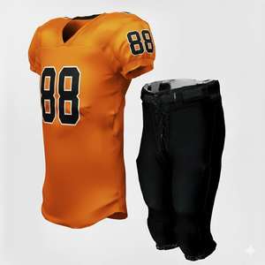 Conjunto Deportivo de Manga Corta con Logotipo, Servicio OEM, Uniforme de Fútbol Americano para Adultos, Jersey de Compresión de Venta Caliente - Product Image 4