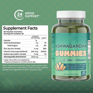 Gummy Root alivia el dolor, gomitas, osos, Ashwagandha - Product Image 2