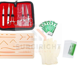 Kit de pratique de suture chirurgicale pour étudiants en médecine Mannequin de modèle anatomique pour les sciences médicales par SurgiRight Instrument - Product Image 6