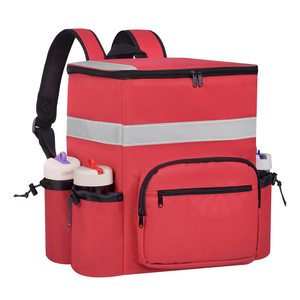 Sac à dos isotherme pliable Oxford tendance en gros, imperméable, pour le transport <span class=keywords><strong>de</strong></span> nourriture et <span class=keywords><strong>la</strong></span> livraison <span class=keywords><strong>de</strong></span> pizzas à emporter - Product Image 1