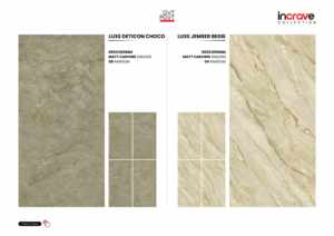 กระเบื้องพอร์ซเลนขนาด 600x1200 มม. ติดตั้งง่าย ขอบเรียบ ลายหินอ่อน สำหรับพื้นที่สมัยใหม่ - Product Image 3