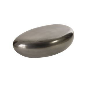 โต๊ะกลางเก็บของดรัมสีดำพร้อมพื้นไม้ทำจากธรรมชาติด้านบนและพื้นที่เก็บของขนาดใหญ่ใช้สำหรับภายในห้องนั่งเล่น - Product Image 4