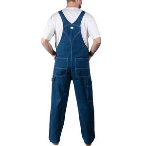 กระเป๋าเครื่องมือหลายชิ้นอุตสาหกรรมสารหน่วงไฟกางเกงเอี๊ยมทนไฟโรงงานอุปทานทํางานกางเกงยีนส์ CE บริการ OEM Unisex PK - Product Image 4