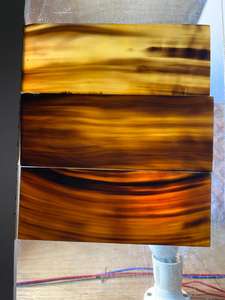 Plaques d'échelle de corne de vache naturelle faites à la main-diverses tailles assorties lunettes en corne de buffle vierge cadre couteau poignée-divers amour - Product Image 3