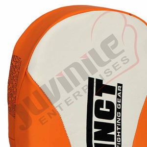 Soporte de Espalda Acolchado Profesional Personalizado de Cuero Genuino para Boxeo, Forma Curva, Uso Multidireccional, con Resorte - Product Image 2