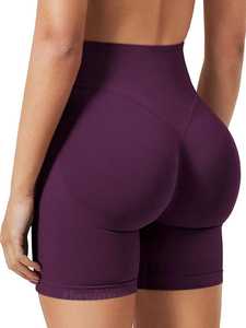 Pantalones cortos deportivos para mujer Venta al por mayor Ropa deportiva de alta elasticidad para mujer Push up Fitness Pant Shorts para mujer - Product Image 3