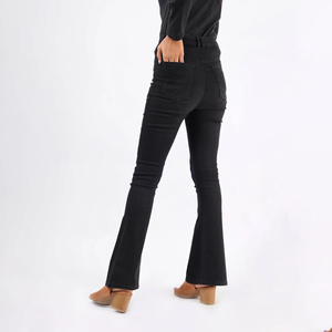 กางเกงยีนส์ทรงตรงขาตรงผู้หญิง คุณภาพสูง ไซส์ XL ทรงหลวม มีกระเป๋า ผ้าฟอกสี ระบายอากาศ แห้งเร็ว แฟชั่นฤดูร้อน - Product Image 5