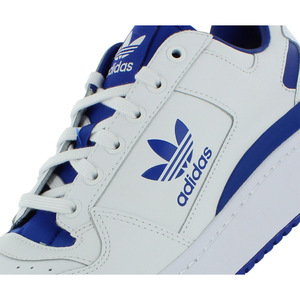 Zapatillas de Moda para Mujer Adidas Forum Bold, Color Blanco Nube/Azul Real, Zapatos para Caminar con Aumento de Altura |   100% Auténtico - Product Image 1