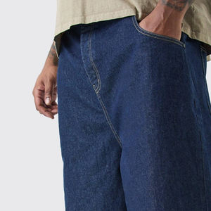 Shorts en jean décontractés pour hommes de haute qualité avec un design unique Chrome Heart, écologiques et anti-UV, style tendance de la rue - Product Image 2