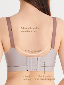 Soutiens-gorge d'allaitement XL respirants de haute qualité Sexy Everyday Maternity Nursing Bulk Supply Solid Pattern OEM Disponible! En vente! - Product Image 3