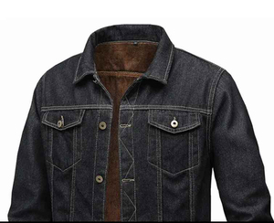 High Quality Fashion Casual <b>Men's</b> <b>Jackets</b> Street Out Wear Breathable Jeans <b>Jacket</b> for <b>Men</b> <b>Sherpa</b> Fleece Bomber <b>Sherpa</b> Fur <b>Jacket</b> - Product Image 5