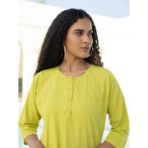 เสื้อคุรตาคอปกทรงตรงสำหรับผู้ชายของอัลบา - Product Image 4
