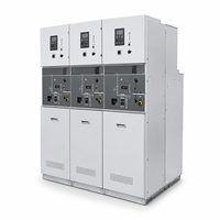 Tableau de commutation RMU compact isolé à l'air 12kV 11kV XGN15-12 LBS IEC62271 pour la distribution en postes de transformation modulaires
