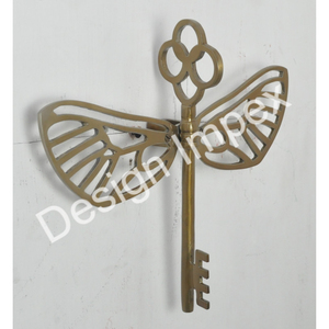 Đúc Brass Trang Trí Móc Với 3 Chủ Thủ Công Kim Loại Sang Trọng Lông Móc Tốt Nhất Bán Kim Loại Harry Móc Trang Trí Nội Thất Mục - Product Image 4