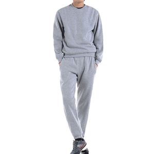 Trajes de sudor de alta calidad más vendidos sin capucha, ropa de calle para hombre, traje de jogging, chándal liso a la moda, venta al por mayor - Product Image 1