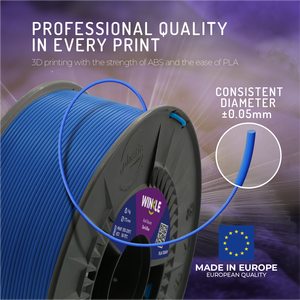 Filamento de Impresión 3D WINKLE Tough PLA 1.75mm 1kg, 4 Colores, Venta al por Mayor para FDM, Material Biodegradable Más Resistente, Fácil de Imprimir - Product Image 3