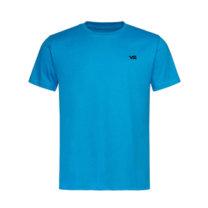 <b>Men's</b> Fashion 100% Cotton T-<b>shirt</b> Slim Fit Crew Neck <b>Men</b> T-<b>shirts</b> With Custom <b>Silk</b> Screen Printing and Embroidery Logo - Product Image 2