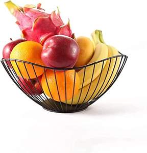 Itchen & abletop-cuenco de frutas de hierro de alta calidad, cuenco decorativo de metal a bajo precio - Product Image 2