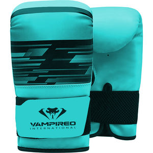 Gants de boxe professionnels en cuir PU de 12oz 16oz pour adultes Poignées avec logo personnalisé Matériau en cuir véritable Conception d'entraînement HSVI - Product Image 5