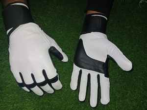 2025 personnalisé longue manchette frappeur Baseball gants fabricants Logo conception en cuir véritable homme enfants jeunesse Baseball Softball gants - Product Image 6