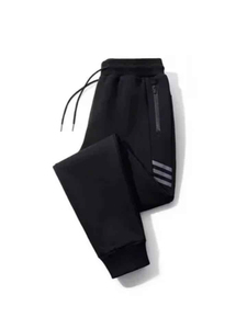 กางเกงวอร์มลำลองผู้ชายไซส์ใหญ่ ผ้าฝ้าย 100% เอวกลาง สวมใส่สบาย - Product Image 2