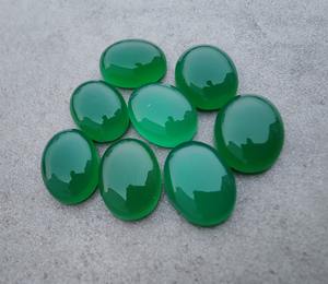 Hot bán tự nhiên màu xanh lá cây <span class=keywords><strong>Onyx</strong></span> 10x14 mét cao đánh bóng hiệu chỉnh Loose đá quý để làm dangle <span class=keywords><strong>Drop</strong></span> handmade đồ trang sức mỹ - Product Image 4