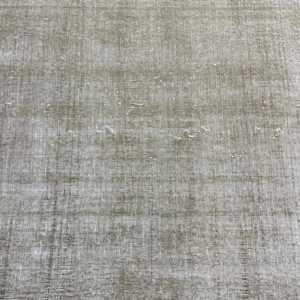 Tapis vintage 3,7 x 6,8 pieds, tapis turc, tapis en laine gris patchwork - Product Image 5
