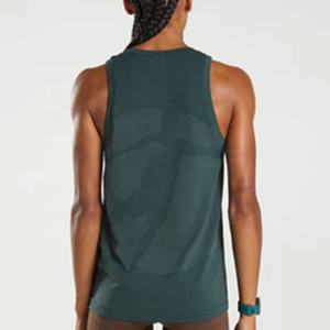 Camiseta sin mangas de gimnasio para mujer personalizada con MOQ bajo - Product Image 2