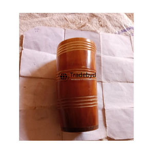 Wooden Glass Cup Handmade from Natural Wood for Dining Use Eco Friendly Rustic Gift Tumbler by Tradebyd - Product Image 1