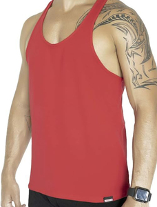 <b>Men's</b> Gym <b>Singlet</b> Stringer Muscle Fit Tank Tops Fitness Spandex <b>Men</b> Gym Tank Top <b>Singlets</b> - Product Image 2