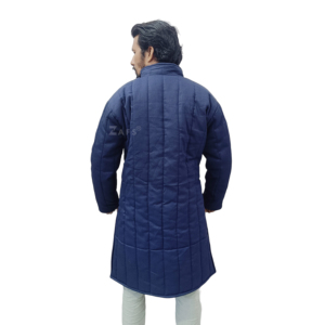 Abrigo Gambeson grueso de algodón 100% acolchado de invierno Medieval-Armadura de chaqueta de longitud completa Aketon para disfraces de época romana y renacentistas - Product Image 2