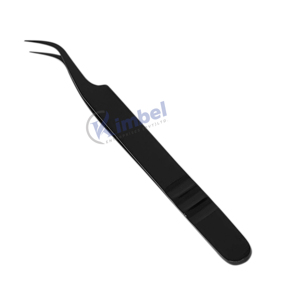 Pinzas en ángulo de 45 grados de acero inoxidable de alta calidad, pinzas para pestañas de Color Plasma, extensión de pestañas postizas, punta de volumen de belleza - Product Image 4