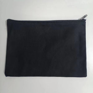 Haute qualité personnalisable coton toile fermeture éclair porte-crayon clair sacs à cosmétiques en vrac avec pochette à fermeture éclair pour faire du shopping - Product Image 3