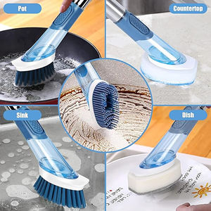 Conception personnalisée Nouvelle brosse multifonctionnelle en plastique pour le nettoyage des interstices dans la cuisine et la salle de bain - Product Image 4