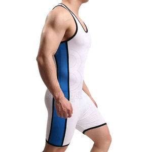 Trajes de Lucha Libre Personalizados de Alta Calidad para Hombres Adultos, Tela Ligera y Transpirable - Product Image 5