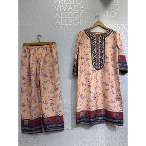 Traje de Dos Piezas FUSION Largo SL00248, Manga Tres Cuartos, Atuendo Moderno para Otoño, Talla 2XL - Product Image 1