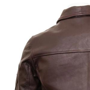 Chaqueta de Cuero de Piel de Serpiente Personalizable para Hombre 2026 - Impermeable y Cortavientos, Ropa de Invierno Resistente para Exteriores - Product Image 6