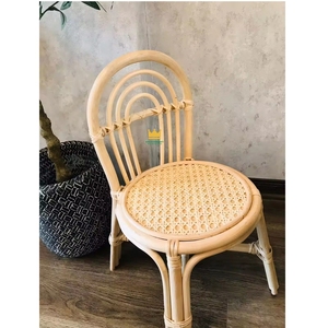 เก้าอี้รับประทานอาหารหวายทรงสูงสำหรับเด็กวัยหัดเดินเก้าอี้ห้องเด็กอ่อนสัตว์เฟอร์นิเจอร์สำหรับการเรียนกลางแจ้ง - Product Image 1