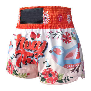 Meilleurs shorts de combat MMA personnalisés en gros, shorts d'entraînement unisexes, shorts de compétition, sublimation, vêtements de boxe, 100% polyester, durables - Product Image 3
